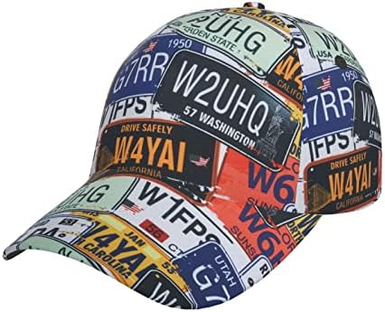 ОГОТ Кошарка спортска капа, прилагодлива капа за квалитет на модата, капа на отворено, тато-капа, унисекс симпатична графичка бејзбол капа