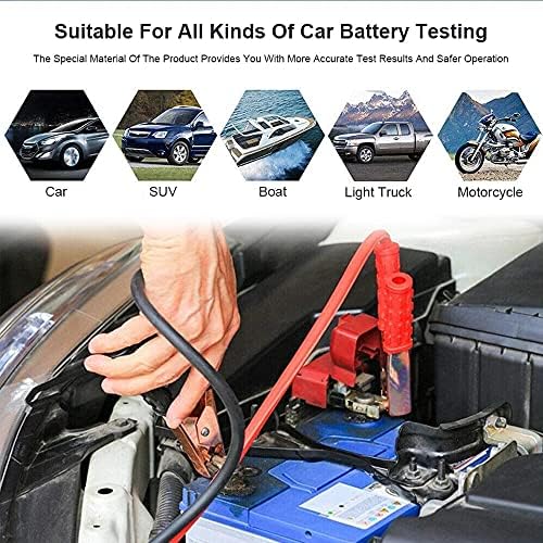WYFDP Automotive Digital Car Test Battery Test 12V 6V DC CAR Дијагностички алатка LED светла за вртење на возило за складирање на батерија за складирање на батерија