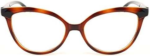 Feisedy Мода Мачка Очила За Читање За Жени Сина Светлина Блокирање Читателите Б4002