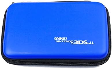 Ново за новата 3DS XL LL носење кутија за замена на сина боја, за Nintendo New3DS 3DSXL 3DSLL DSIXL 2DS рачен конзола за игри, додатоци за торбичка за торби за складирање на шока