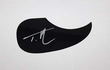 Тим МекГрав ми се допаѓа, го сакам потпишано автограмирана акустична гитара Пикгард Лоа
