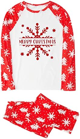 Дијаго Кошмар пред Божиќниот ноќница, совпаѓајќи маички со долг ракав и панталони Семеен празник 2 парчиња PJ Nightwear Set