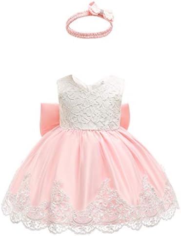 Haingexon новороденче бебе девојки принцеза чипка голема кутија специјална пригода фустани