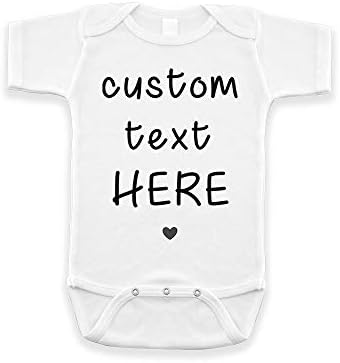 Прилагодено персонализирано бебе - Теловии создадете свој текст - Персонализиран подарок