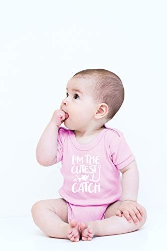 CBTwear јас сум Најслаткиот Улов-Смешна Облека За Риболов-Слатко Бебешко Едноделно Бебешко Боди