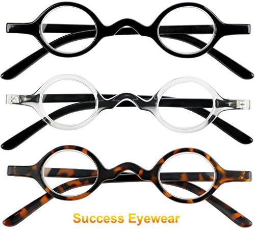 Успех очила за читање очила сет од 3 пролетни шарки професори читатели за мажи и жени квалитетни модни очила за читање +1,5