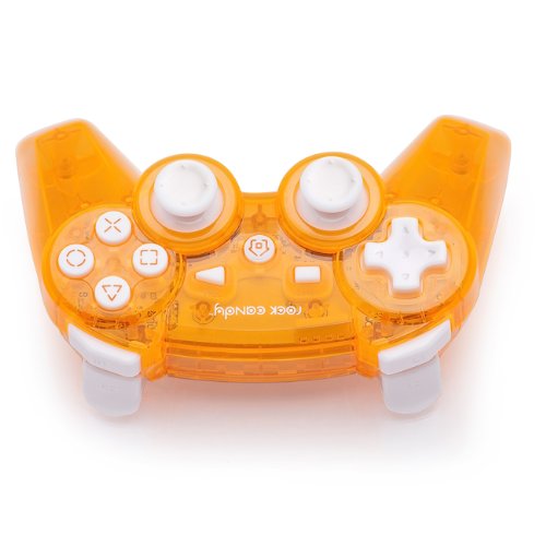 PDP Rock Candy Wireless Controller, портокал - PlayStation 3