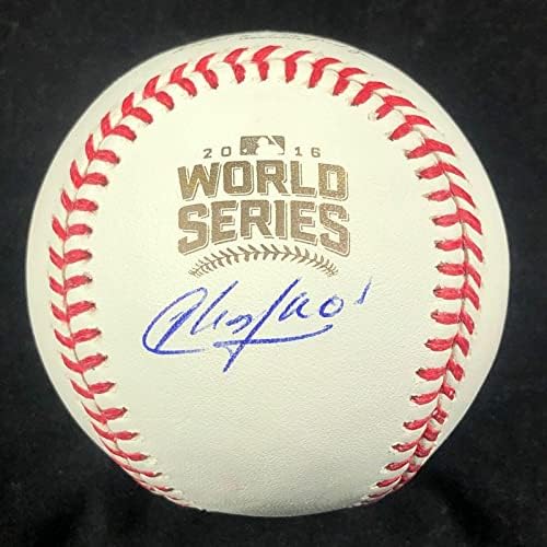 Аролдис Чепмен потпиша светската Серија бејзбол ПСА/днк чикаго Младенчиња автограм-Автограм Бејзбол