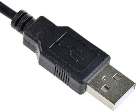 Hamzysexy USB компјутер за полнење кабел компјутер лаптоп полнач за полнач за полнач, компатибилен со станицата за полнење Energizer
