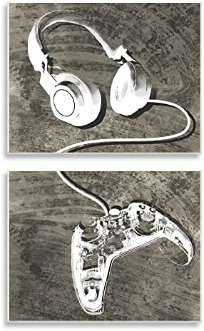 Додатоци за забава за забави за забави за забави за рустикални слушалки за видео игри, дизајниран од wallидната плакета на Дафне Полсели, 15