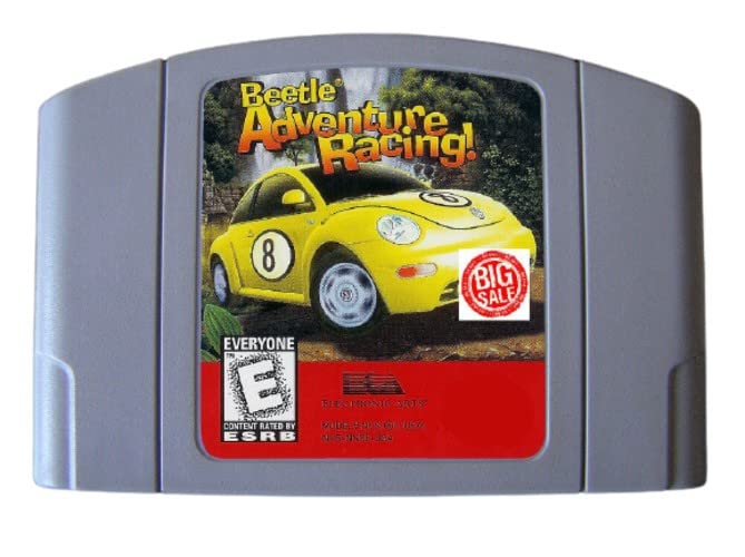 Ретро игра 64 битни игри Beetle Adventure Racing USA NTSC верзија