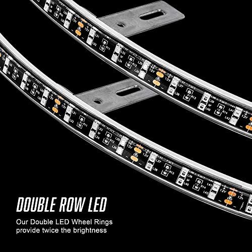 Оракл осветлување LED осветлени прстени со тркала-прстени со двоен ред, 4-парчиња, дел # 4228-001