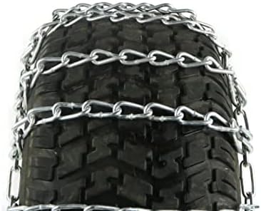 Продавницата РОП | 2 Пар за синџири на гуми за врски за Кавасаки 18x8.5x8 Front 24x9.5x12 Задни АТВ UTV гуми