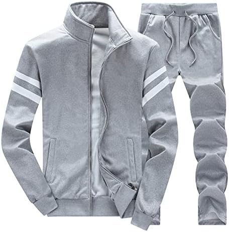 Wocachi 2022 Mens Outfits Tracksuit 2pcs Постави крпеница џогер џогер џемпери пролетни летни атлетски спортови костуми
