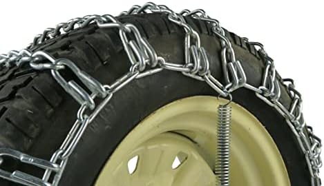 Продавницата РОП | Пар од 2 ланци на гуми за врски за Kawasaki 18x8.5x8 Front & 26x10x12 задни гуми АТВ