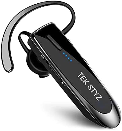 Слушалките за TEK Styz компатибилни со Samsung S21 во Bluetooth 5.0 безжичен слушалки, IPX3 водоотпорни, двојни микрофони, намалување на бучава