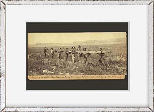 Бесконечни фотографии Фото: Геолошко истражување на Соединетите Држави | Форт Вингајт, Н.М | 1883 | Историска репродукција